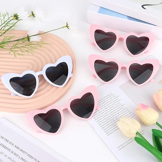 Hot sell  Heart Shaped Sunglasses for Bachelorette Party, Wedding, and Photo Shoots