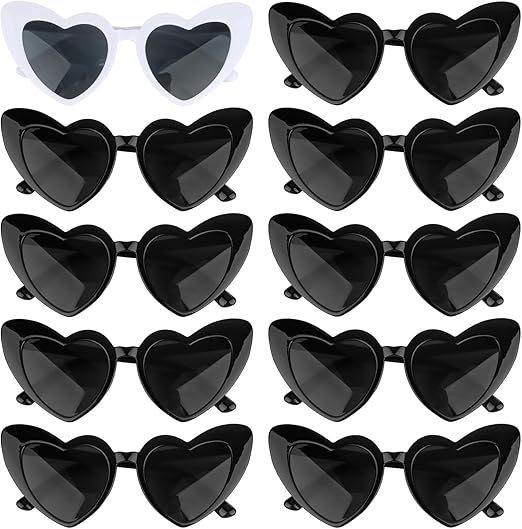 Hot sell  Heart Shaped Sunglasses for Bachelorette Party, Wedding, and Photo Shoots（复制）